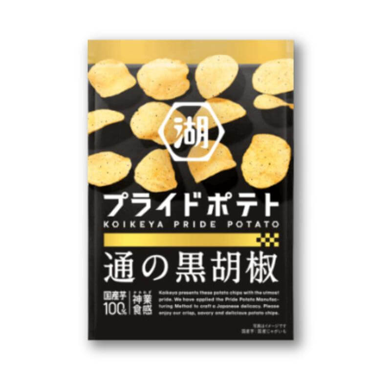 Koikeya PRIDE Potato - Black Pepper