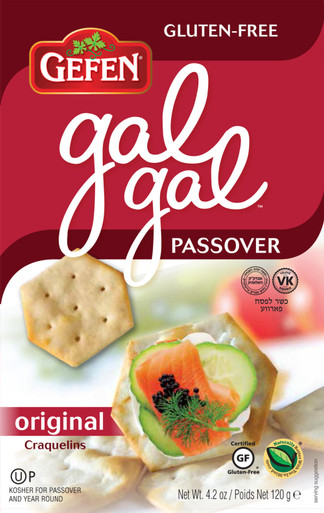 Gefen Gal Gal Passover Crackers Original, 4.2 oz