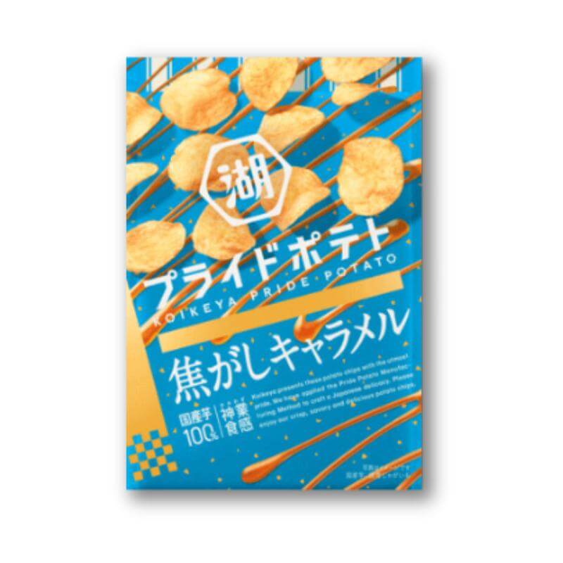 Koikeya PRIDE Potato Chips - Burnt Caramel