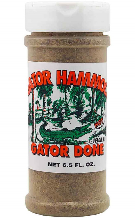Gator Hammock Gator Done Seasoning, 6.5oz.