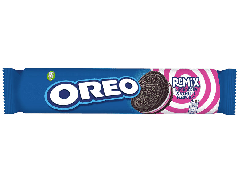 Oreo Remix Raspberry & Vanilla Flavor