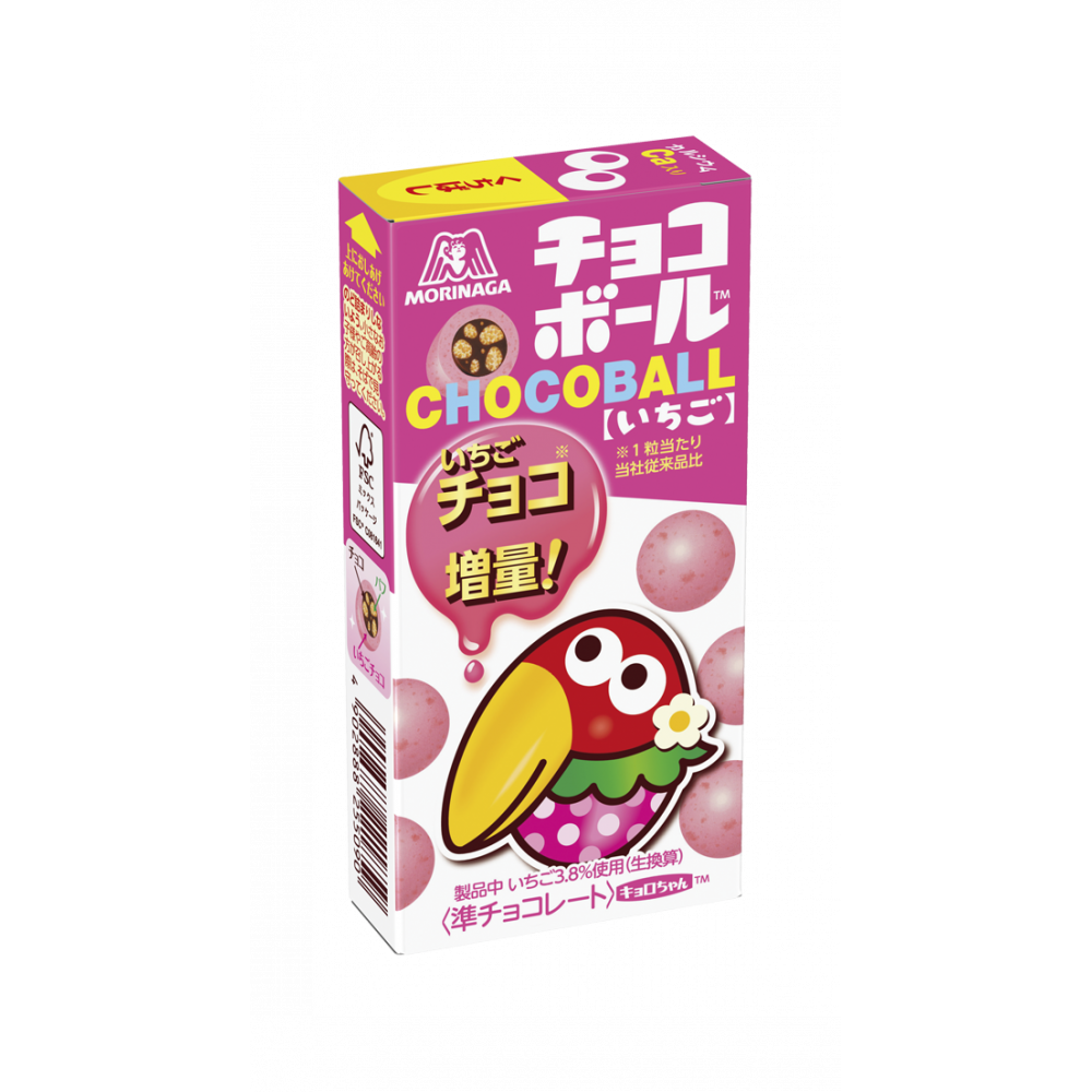 Morinaga "Choco Ball, Strawberry" 24g