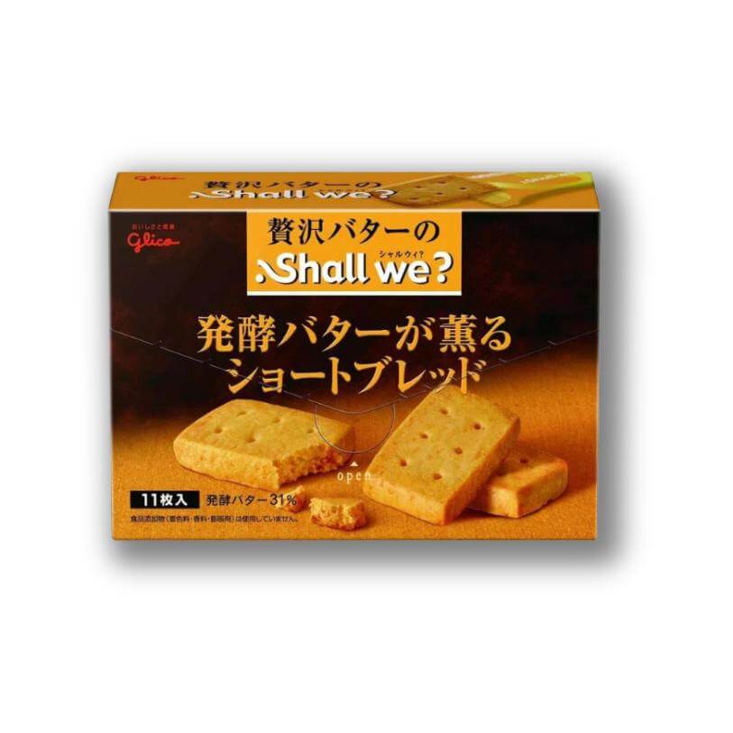 Glico Shall We? - Shortbread Butter Cookies