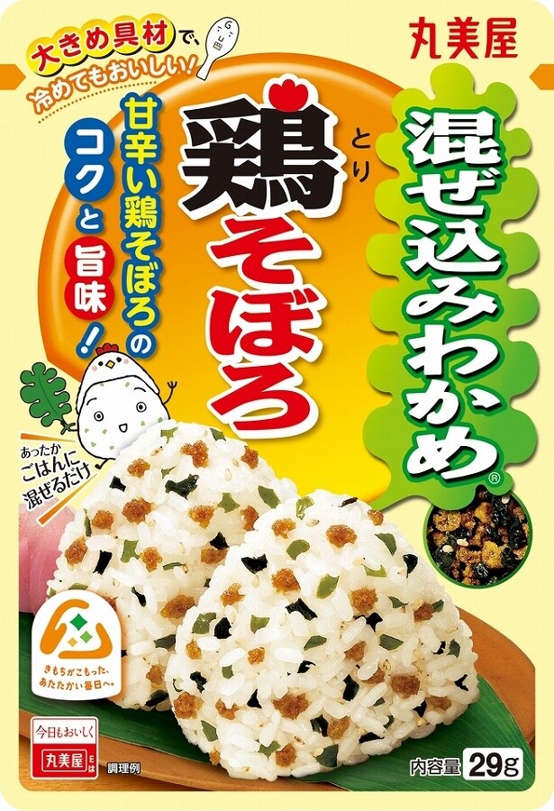 Marumiya, Mazekomi Wakame, Tori Soboro, Chicken, 29g