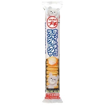 Bourbon "Petit, Langue de chat cookies sand with white chocolate" 47g