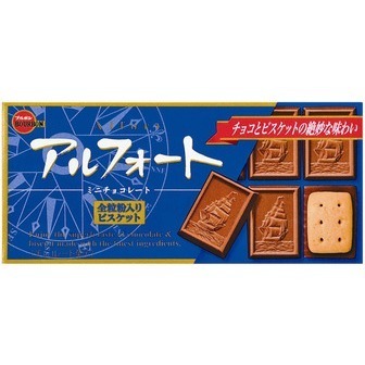 Bourbon "Alfort Mini, Milk Chocolate" 55g