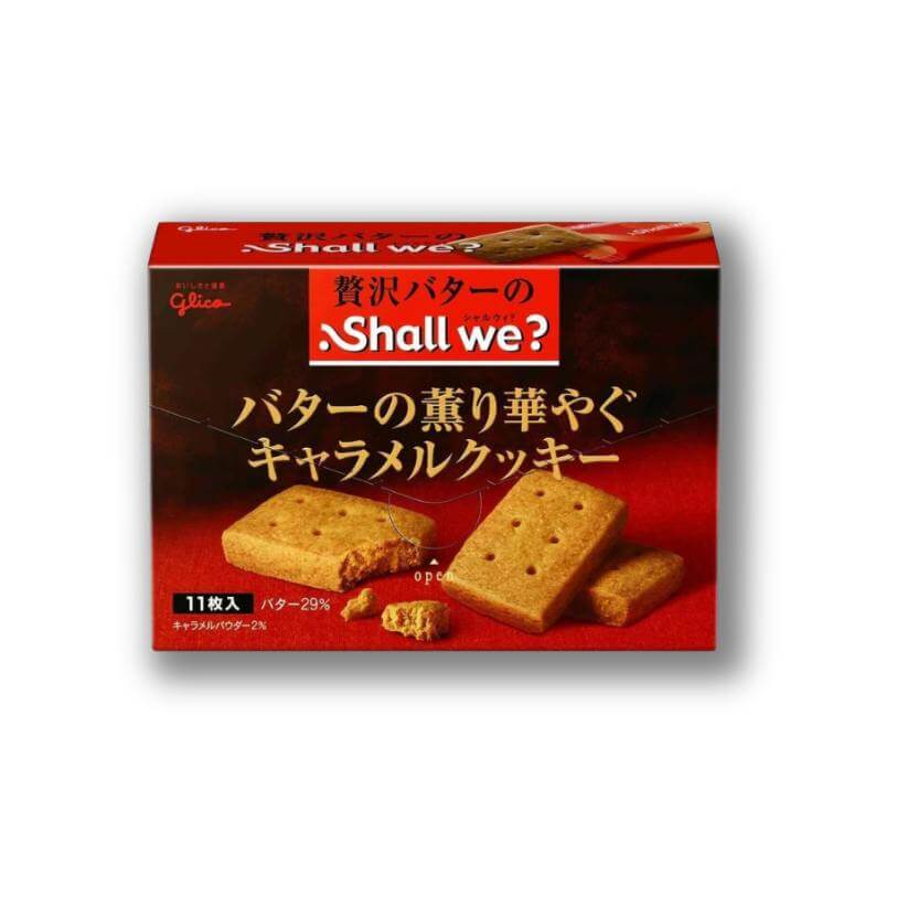 Glico Shall We? - Caramel Butter Cookies