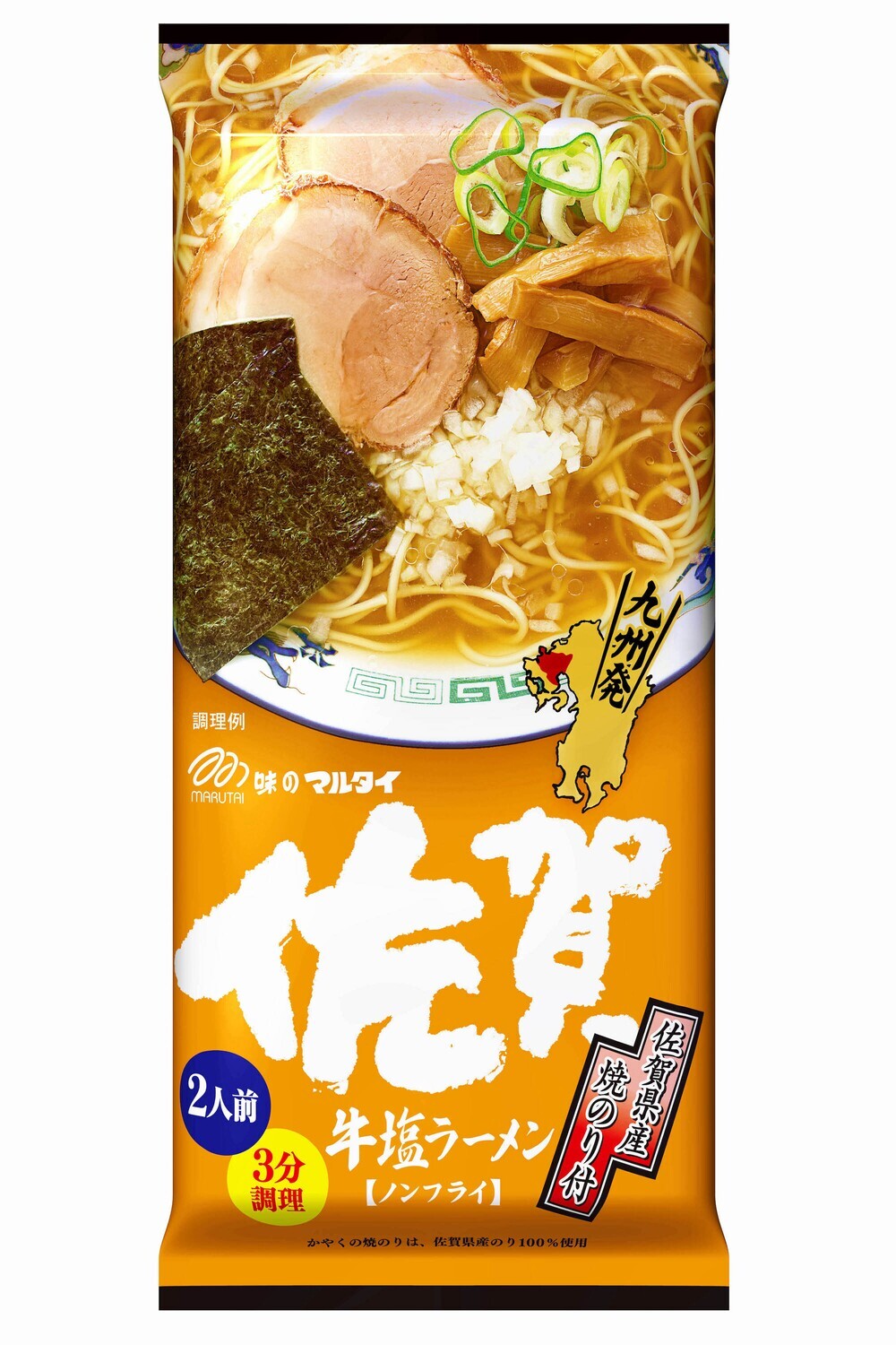 Marutai "Saga Beef & Salt Ramen" High Quality Ramen, 185g