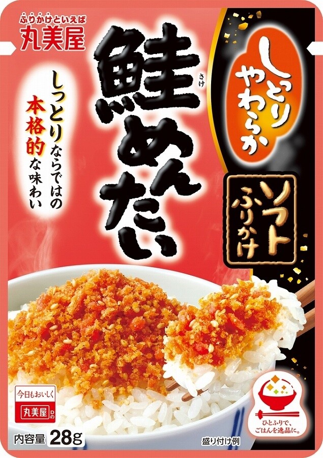 Marumiya "Soft Furikake, Sake Mentai", Salmon and Cod Roe  28g