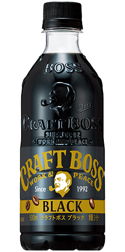 Suntory, Boss, Craft Boss, Black Coffee, Sugar Free, 500ml