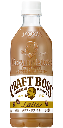 Suntory, Boss, Craft Boss, Latte, Coffee with Milk, 500ml