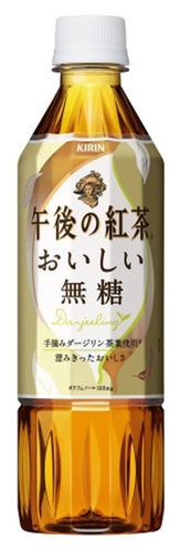 Kirin, "Gogo no Koucha, Sugar-free Straight Tea" 500ml