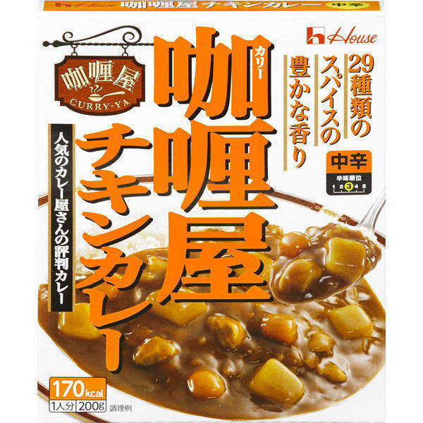 House "Curry-Ya, Chicken, Medium hot", Retort pack, 180g