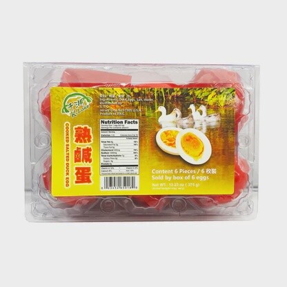Asuka Salted Duck Egg 6pcs