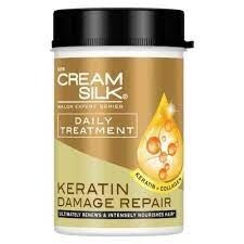 Cream Silk Gold Tub Keratin 650ML