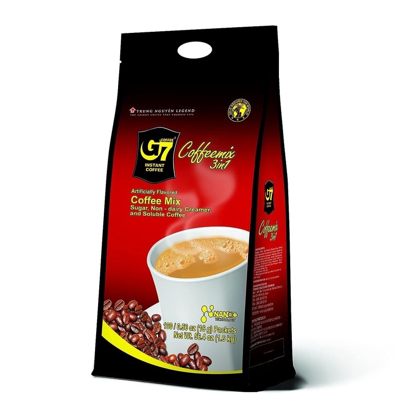 G7 3-In-1 Coffee 100  X 16G