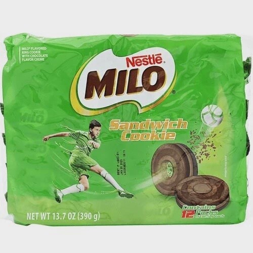 Milo Ring Cookie W/ Choco 390G