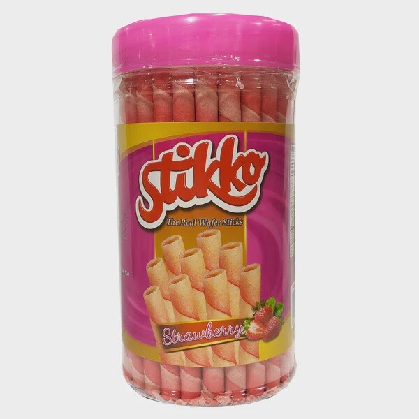 Stikko Wafer Sticks Strawberry 14.1oz