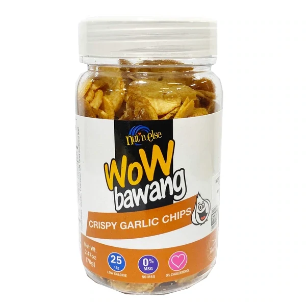 Wow Bawang Garlic Chips 70G