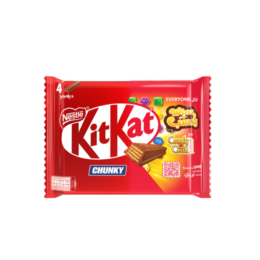 Kitkat Chunky Candy Crush - 4 Breaks