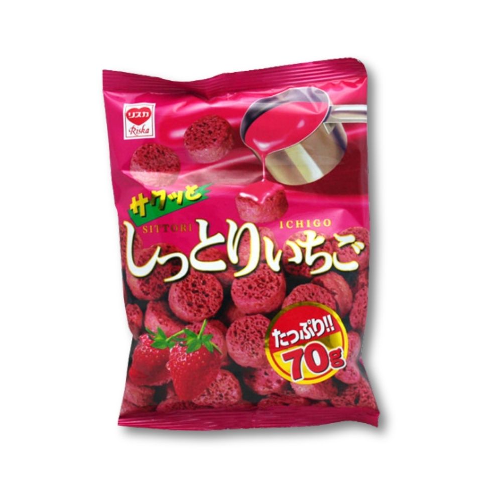 Riska Strawberry Corn Puff