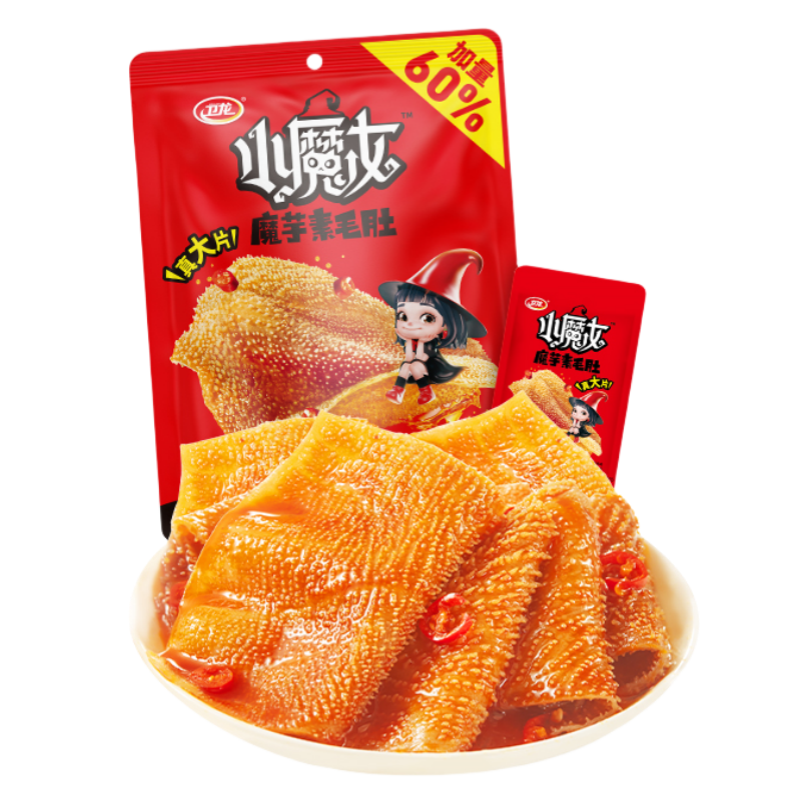 Weilong Spicy Hotpot Flavor Konjac Snacks 240g