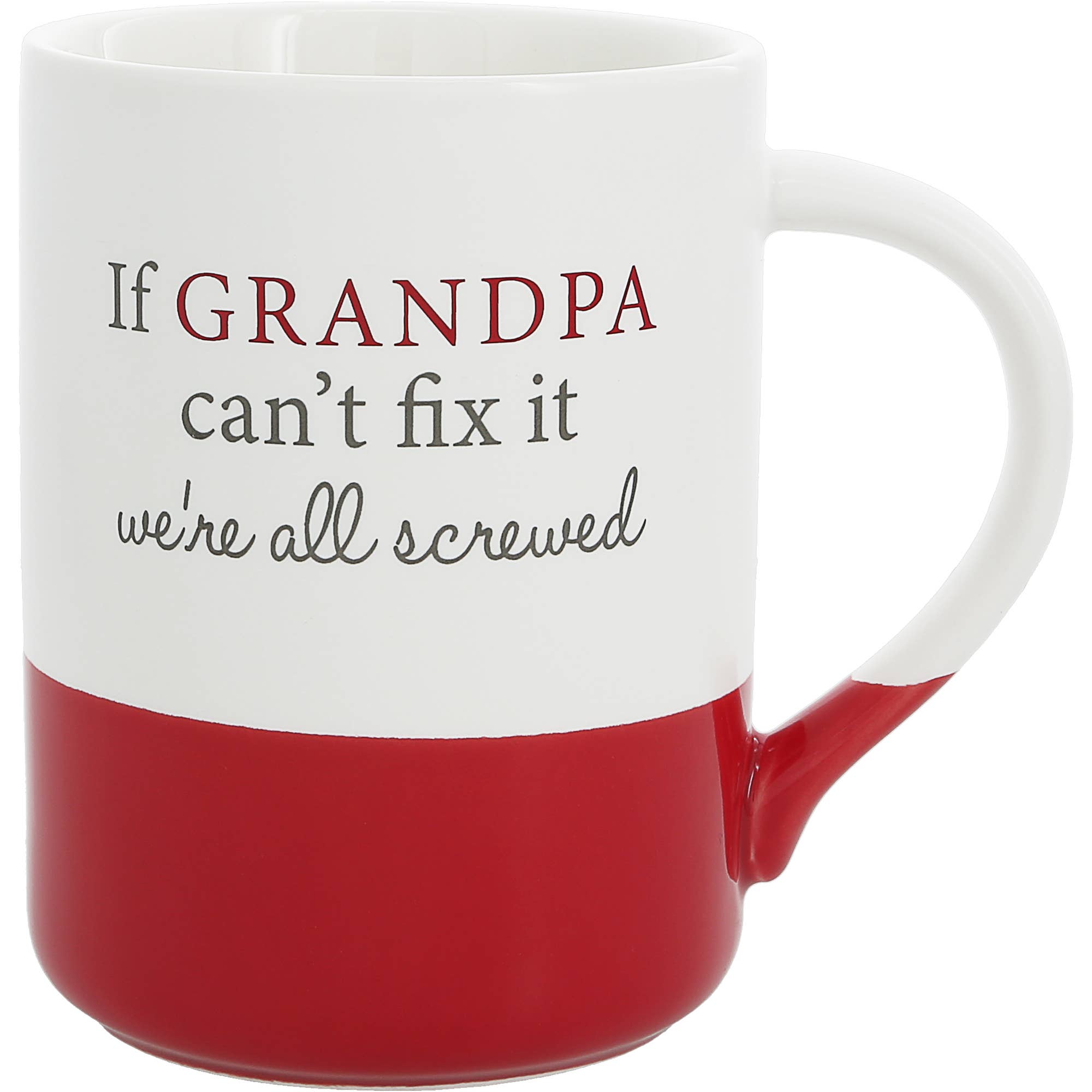 "Grandpa" 18 oz Stoneware Mug - A Thoughtful Gift for Grandpa