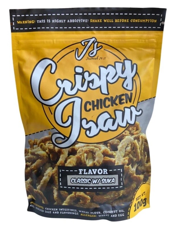 Crispy Isaw Plain Wi Suka