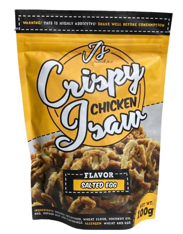 Crispy Isaw Salted Egg