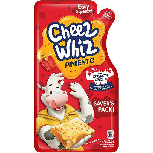 Cheez Whiz Pimento 200G