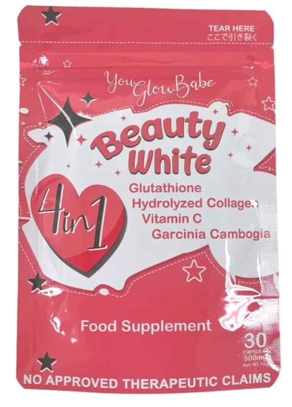 You Glow Babe Beauty White 4 In 1 Supplement 30 Capules