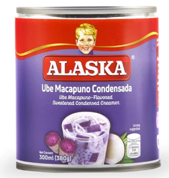 Alaska Ube Macapuno Condensada 300ML