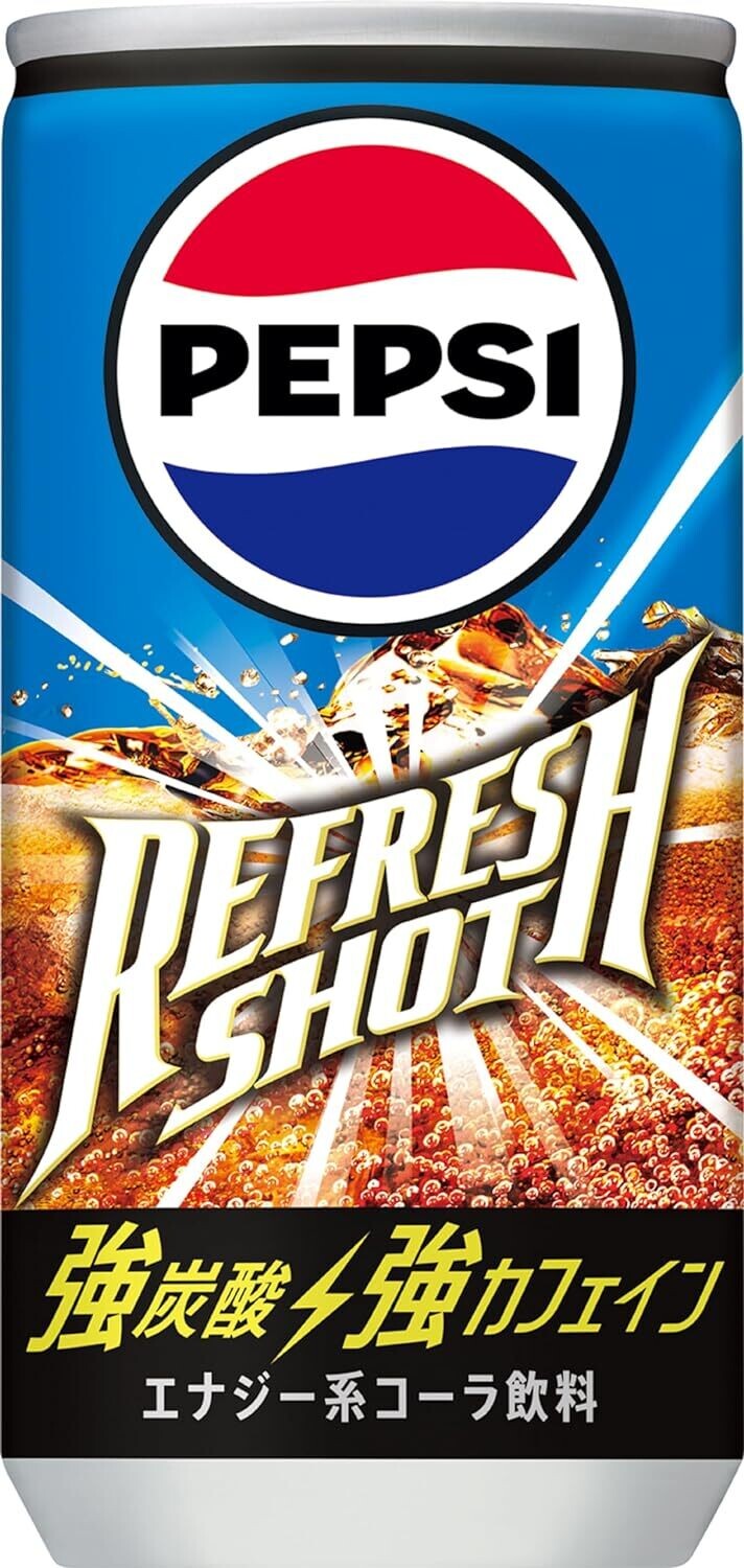 "Pepsi Refresh Shot" Strong Taste Cola, Japan Limited Pepsi 200ml