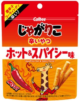 Calbee, Jagariko Karaiyatsu, Hot & Spicy 38g