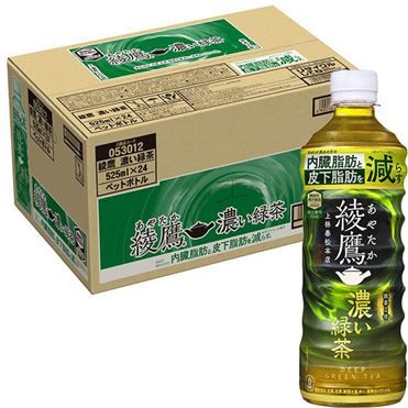 Coca-Cola, Green Tea, Ayataka, Koi Ryokucha, 525ml x 24 bottles