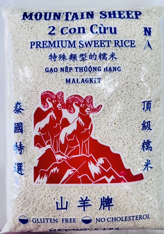 Mountain Sheep Sweet Rice 5lbs