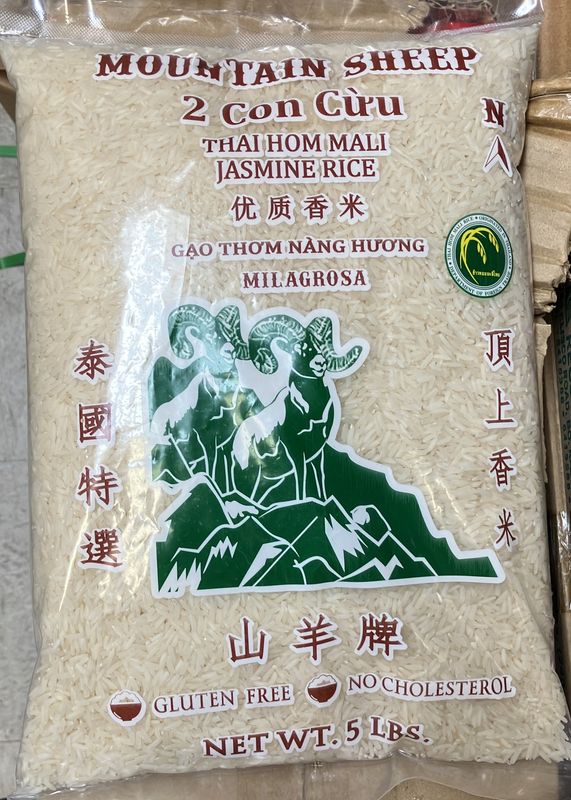 Mountain Sheep Jasmine Rice 5lbs