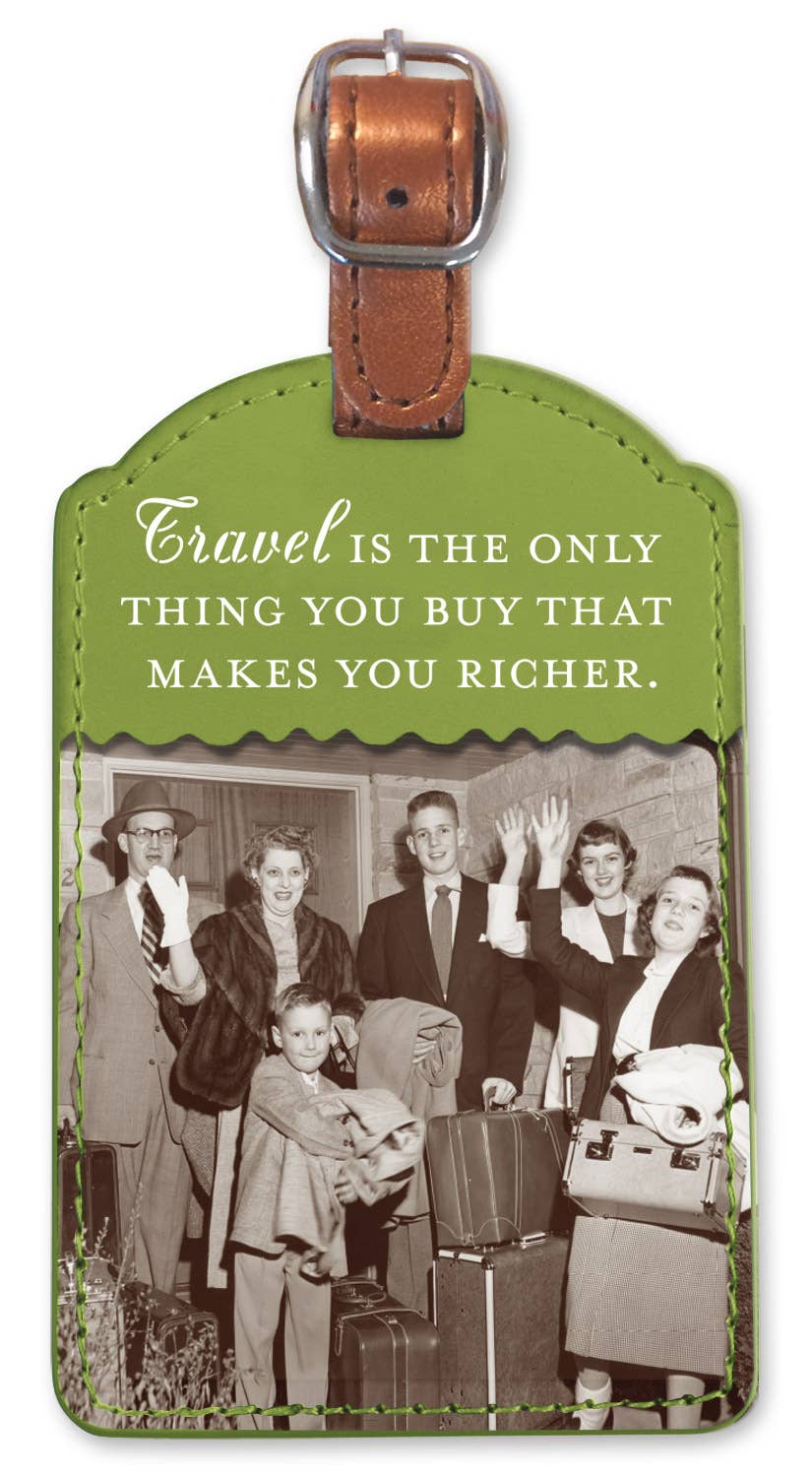 Shannon Martin Design - Makes You Richer Luggage Tag