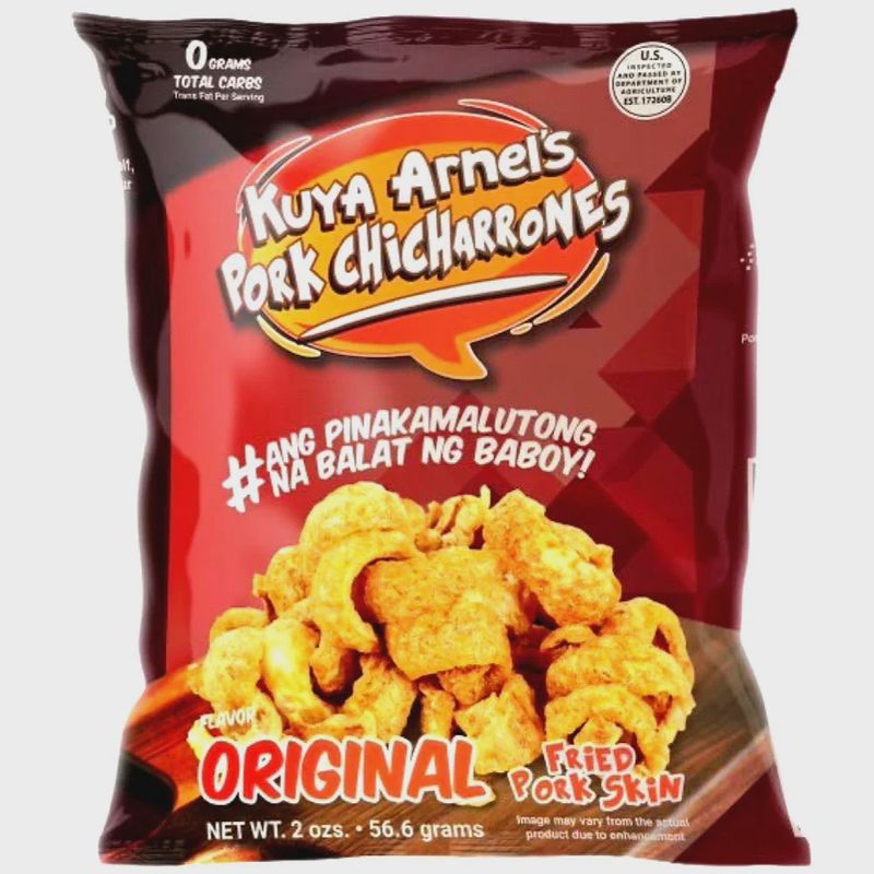 Kuya Arnel's Pork Chicharrones 2oz