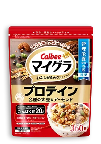 Calbee, Granola, Protein, Nuts Flavor, 360g