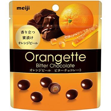 Meiji, Orangette, Orange Peel & Chocolate, 49g