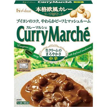 House "Curry Marche, Medium/Hot", Retort pack, 180g