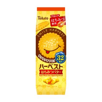 Tohato "Harvest, Honey Butter Toast" Thin Biscuit, 100g