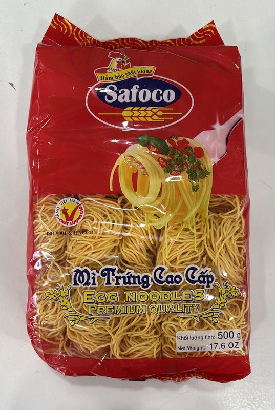 Safoco Fried Egg Noodle Chow Mein 500g