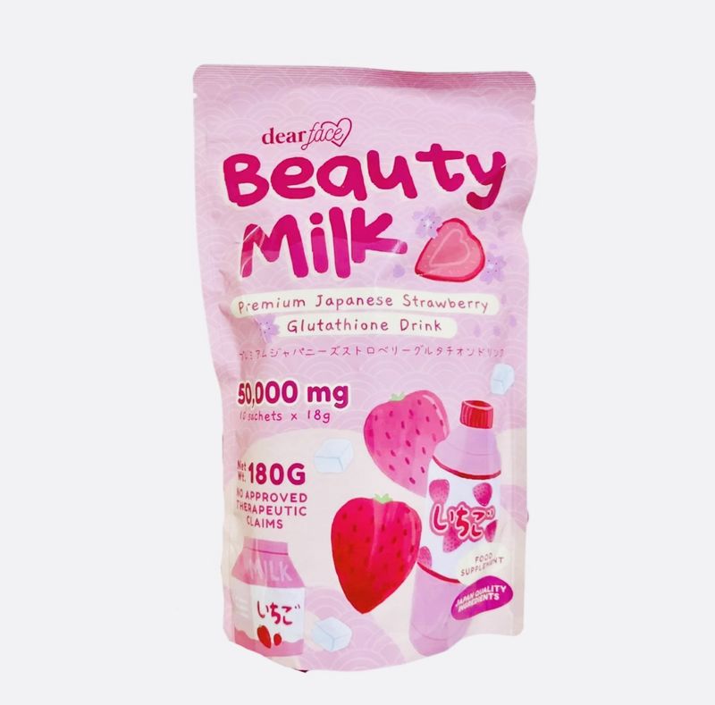 Beauty Milk Strawberry 180G