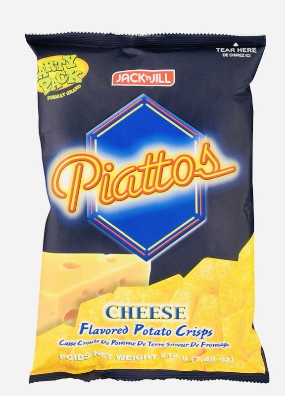 J&J Piattos Cheese Chips Party Pack 212G