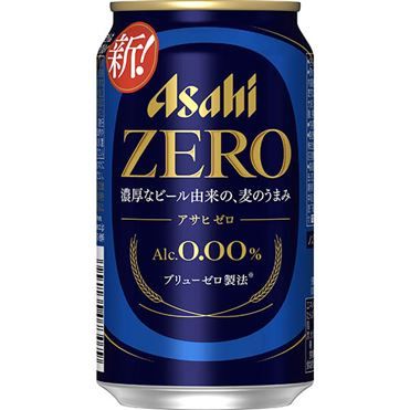 Asahi, Japanese Alcohol Free, Beer Taste Drink,  "Asahi Zero", 350ml
