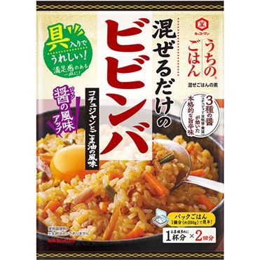 Kikkoman, Mazerudake, Bibinba, Seasoning and Vegetables, Korean Style, 82g
