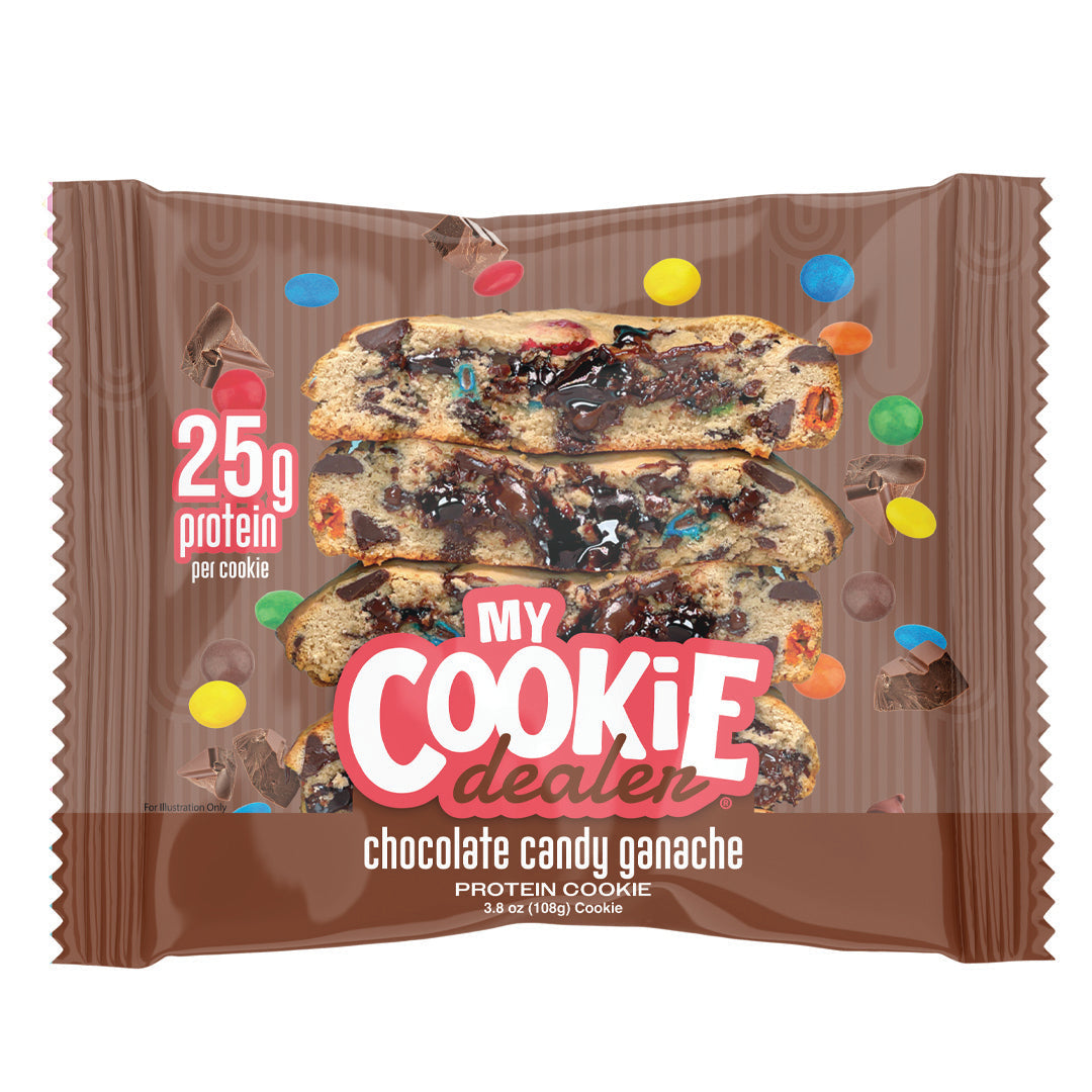 My Cookie Dealer Chocolate Candy Ganache Protien Cookie