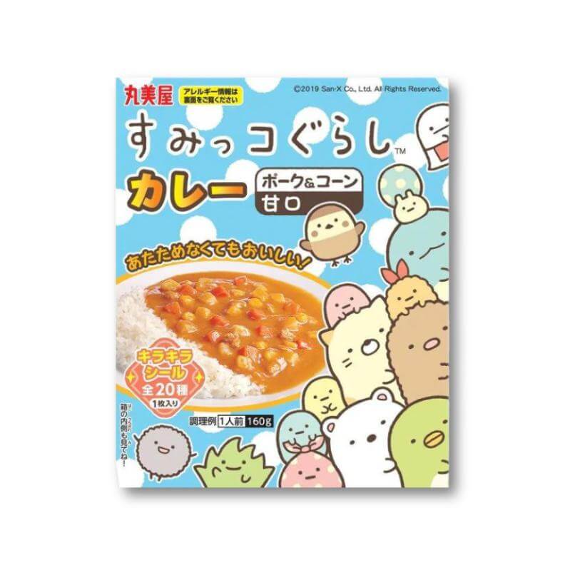 Sumikko Gurashi Instant Pork & Corn Curry